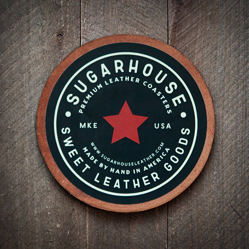 That's What She Said Leather Coaster