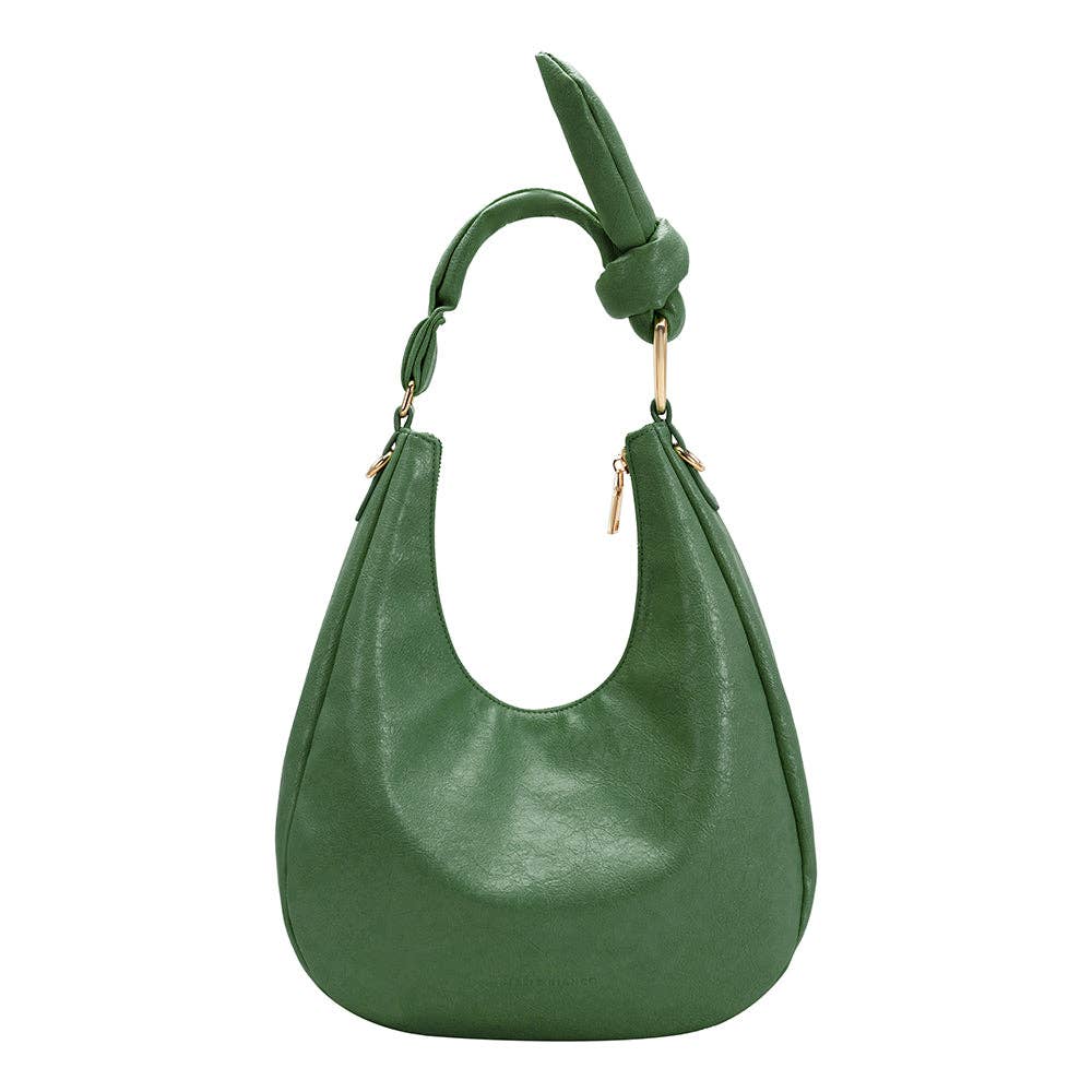 Lilie Green Recycled Vegan Shoulder Bag Pre-Order 9/30