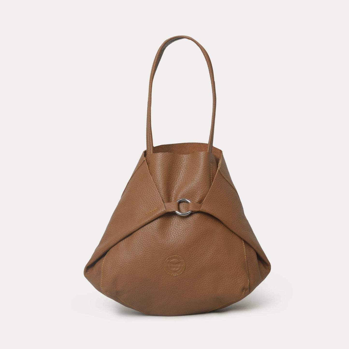 Modena Tan Leather Handbag