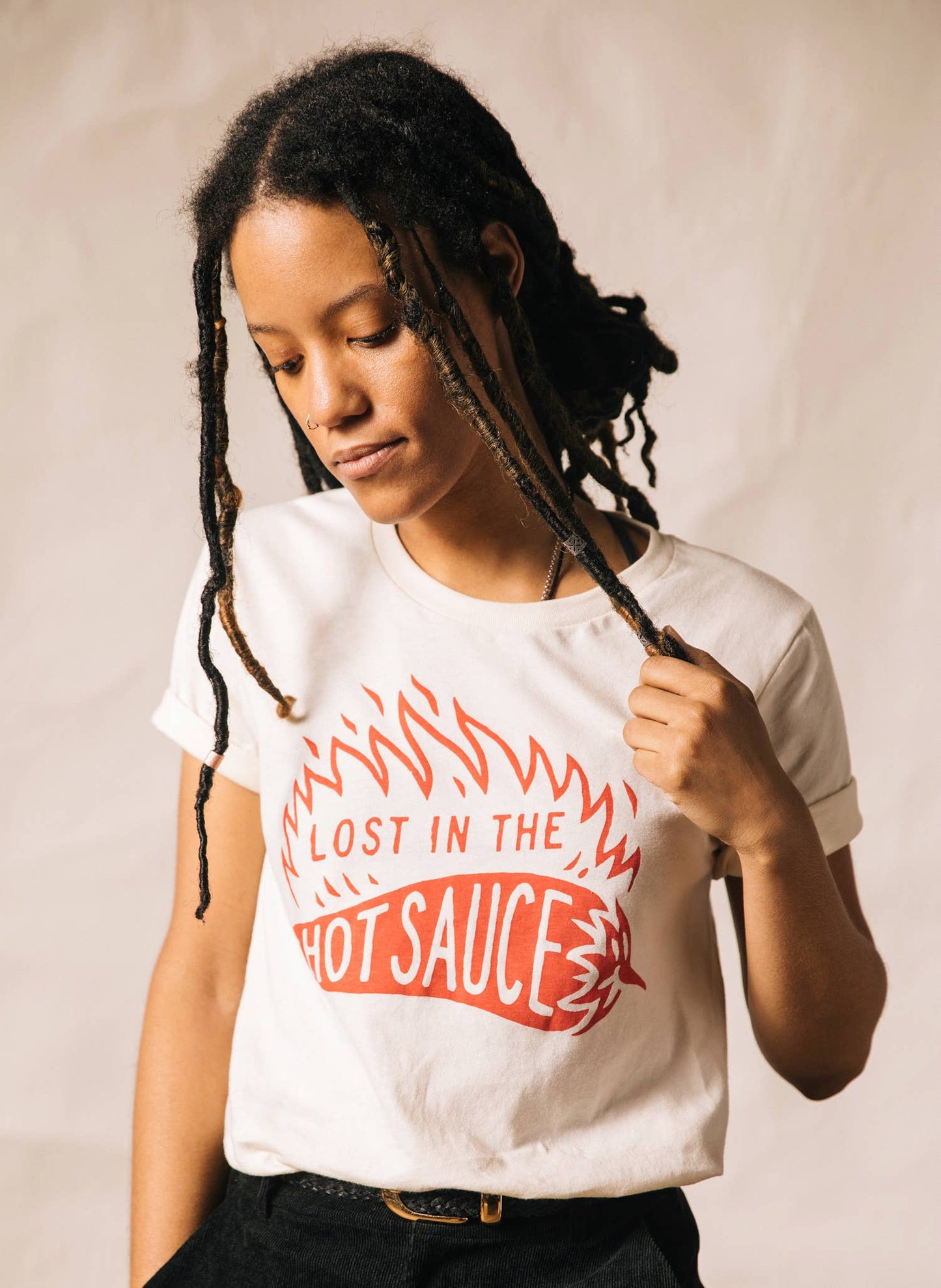 Lost in the Hot Sauce Tee: XX Large