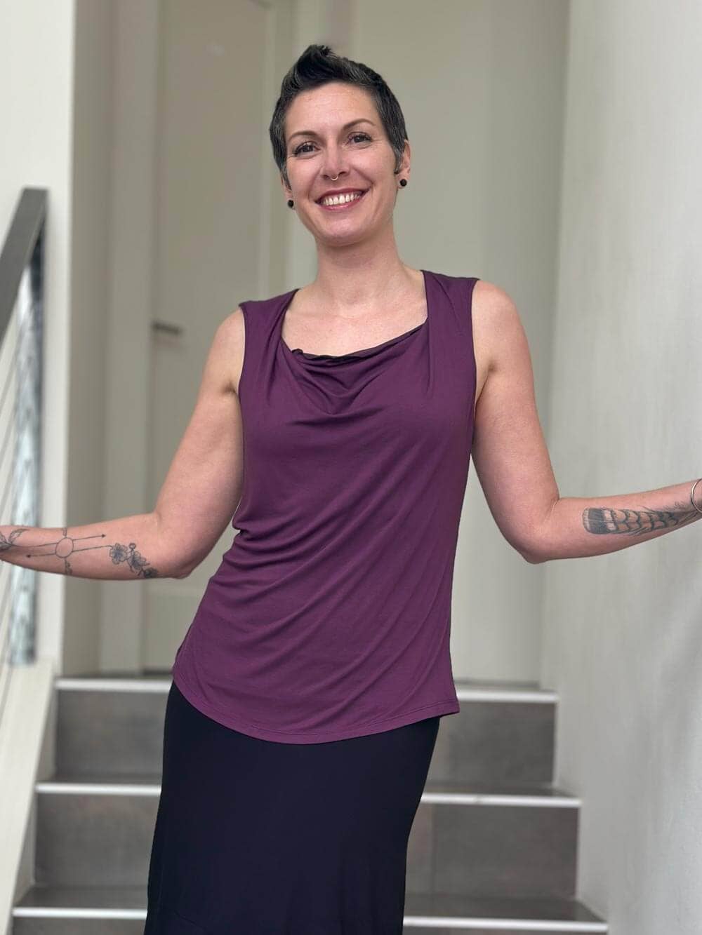 Carrie Top: L / Moss