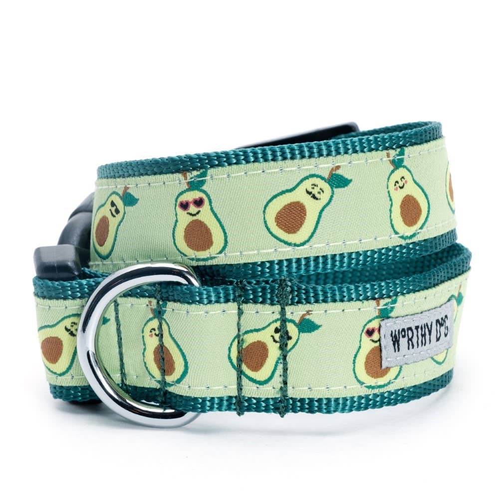 Avocados Collar: Medium / Green