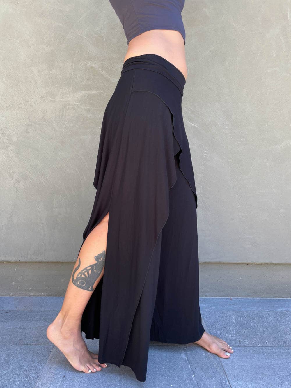 Geneva Pants: L / Black