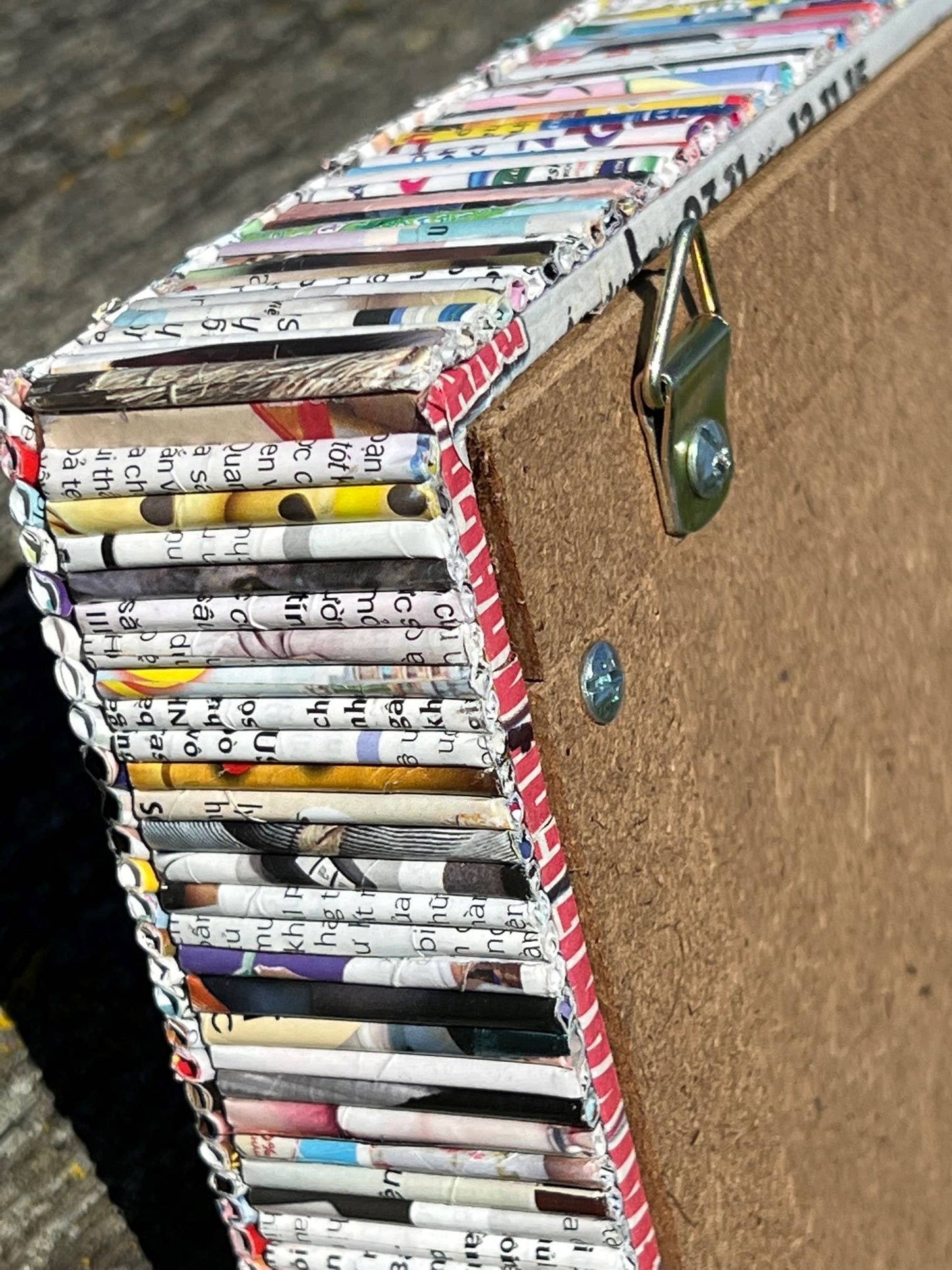 Mirror - Recycled Paper: Oval