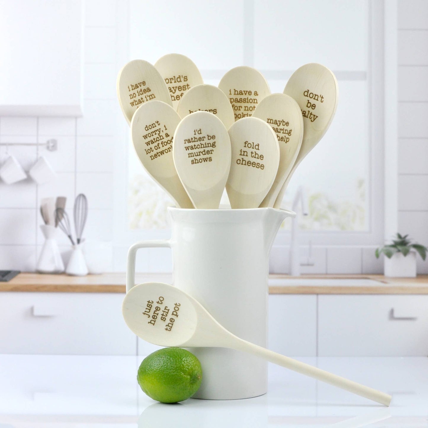 Don't Be Salty Engraved Spoons