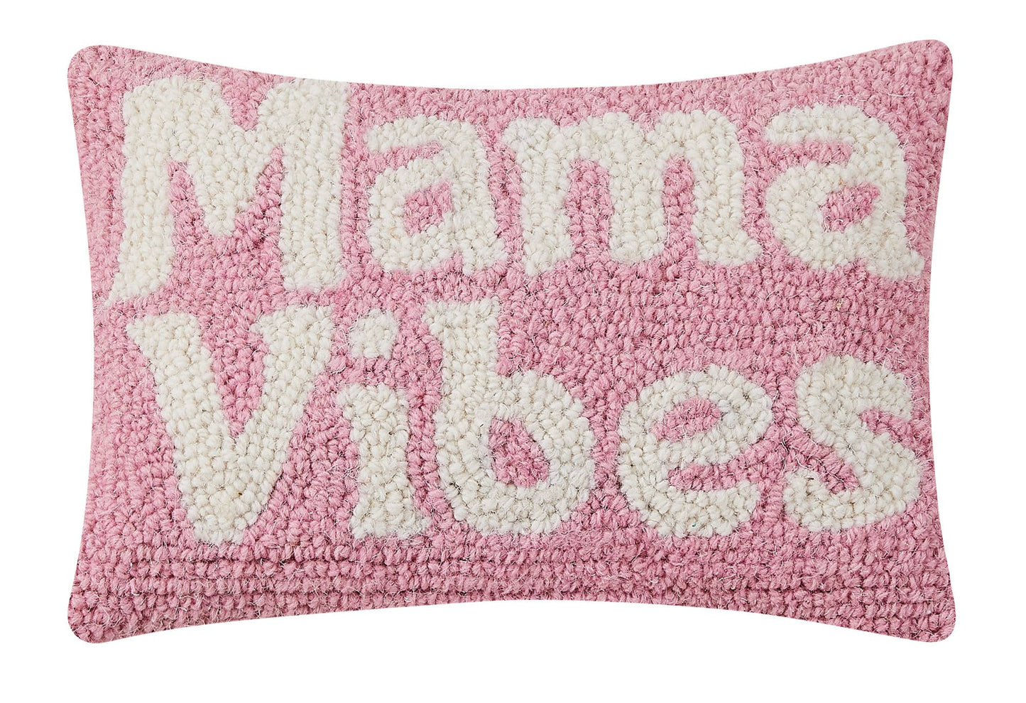 Mama Vibes Hook Pillow