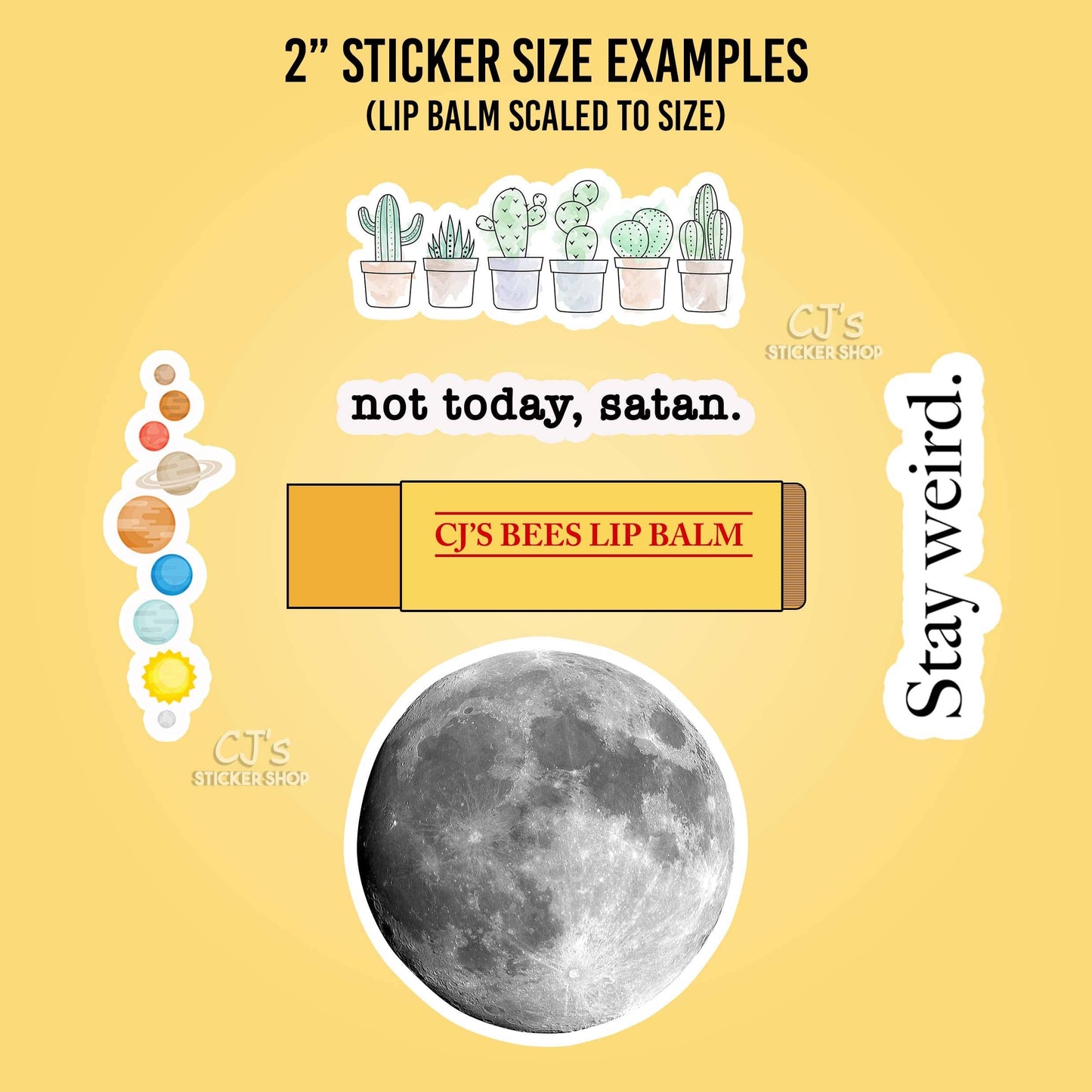 You Can Never Have Too Many Plants Sticker Vinyl Decal: 3"