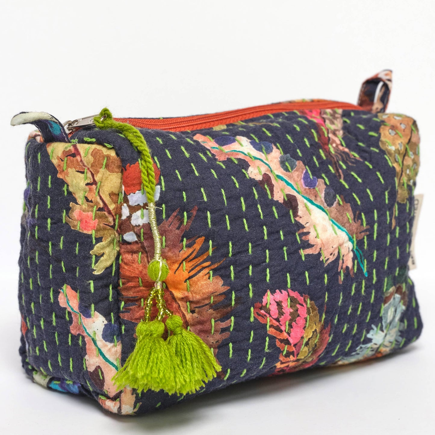 Quilted Dopp- Feathers