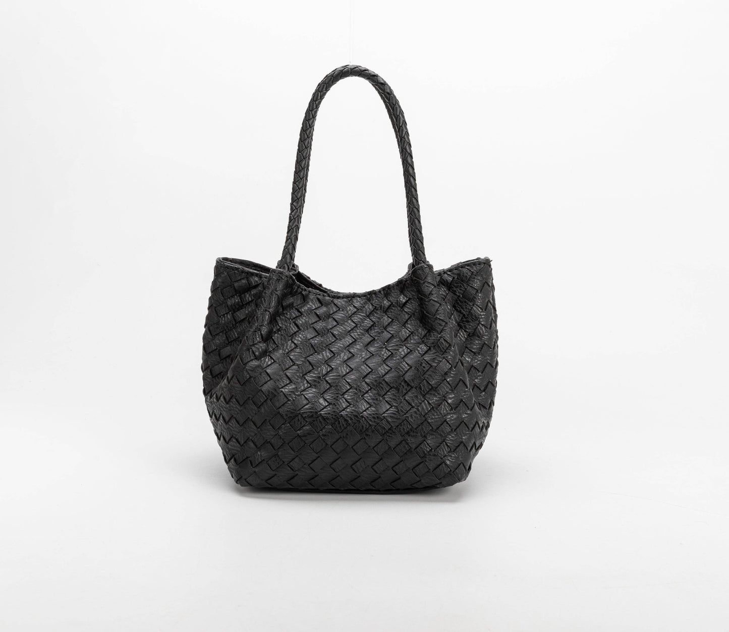 Anahi Black Recycled Vegan Handle Bag Pre-Order 10/30