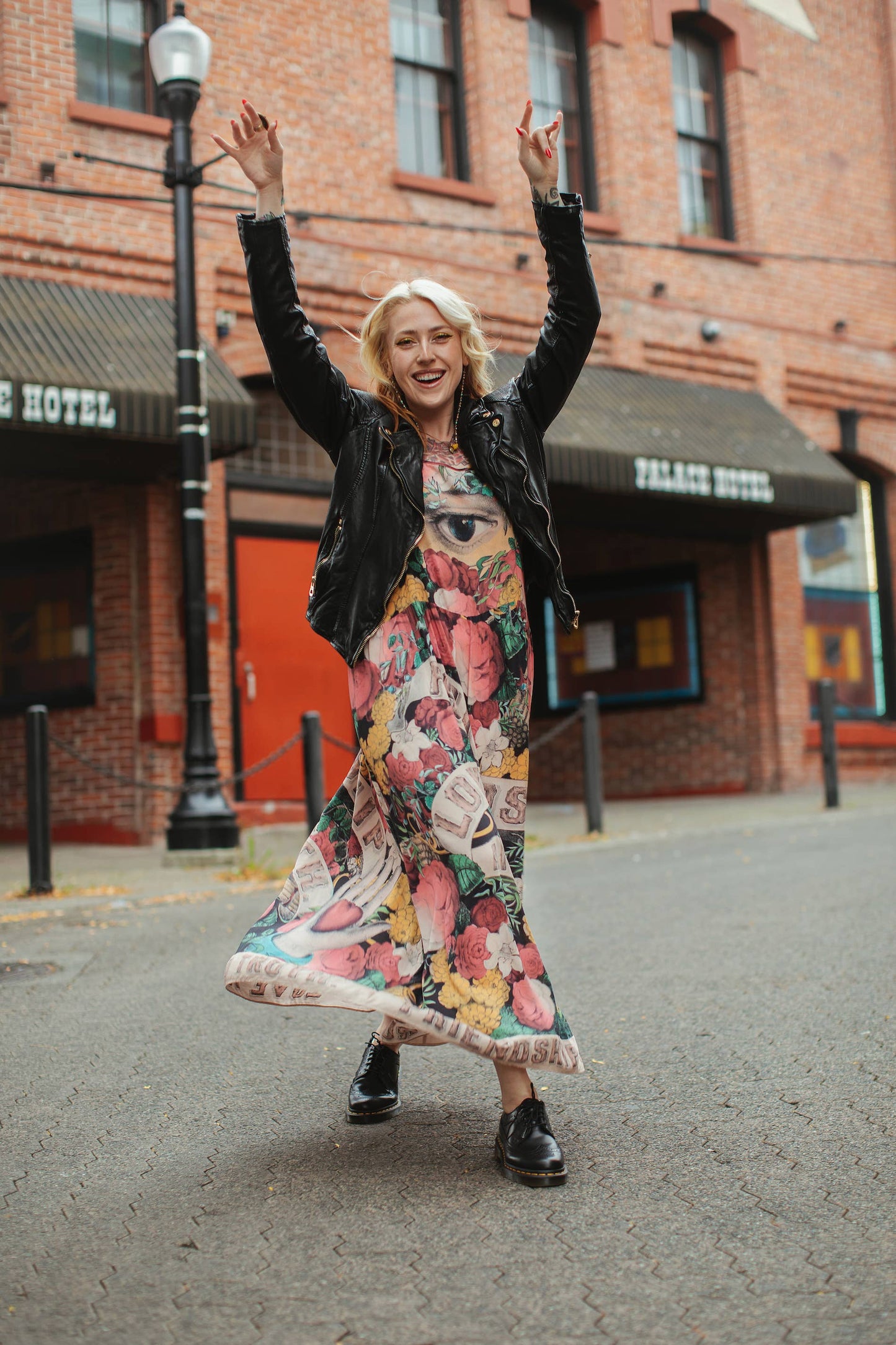 Friendship Love & Truth Bohéme Bamboo Slip Dress: L/XL (fits approx. size 12-16)
