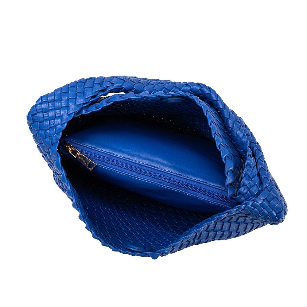 Johanna Cobalt Recycled Vegan Shoulder Bag
