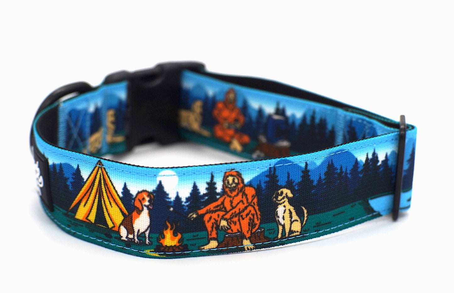 Bigfoot and Friends Dog Collar : Medium