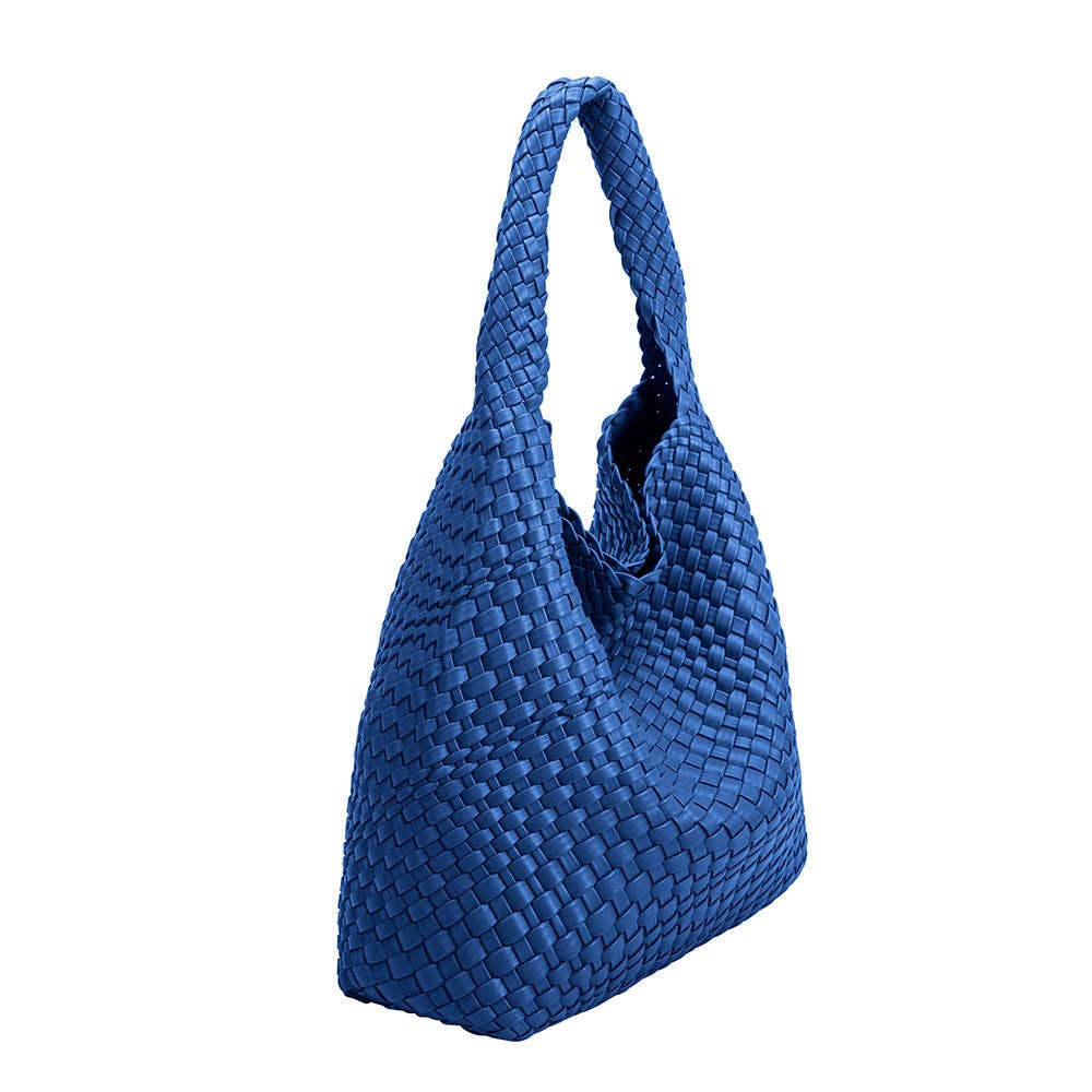 Johanna Cobalt Recycled Vegan Shoulder Bag