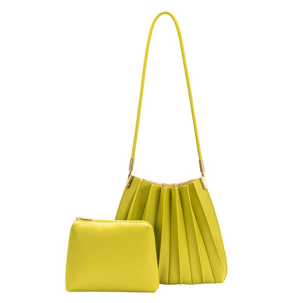 Carrie Pistachio Medium Shoulder Bag