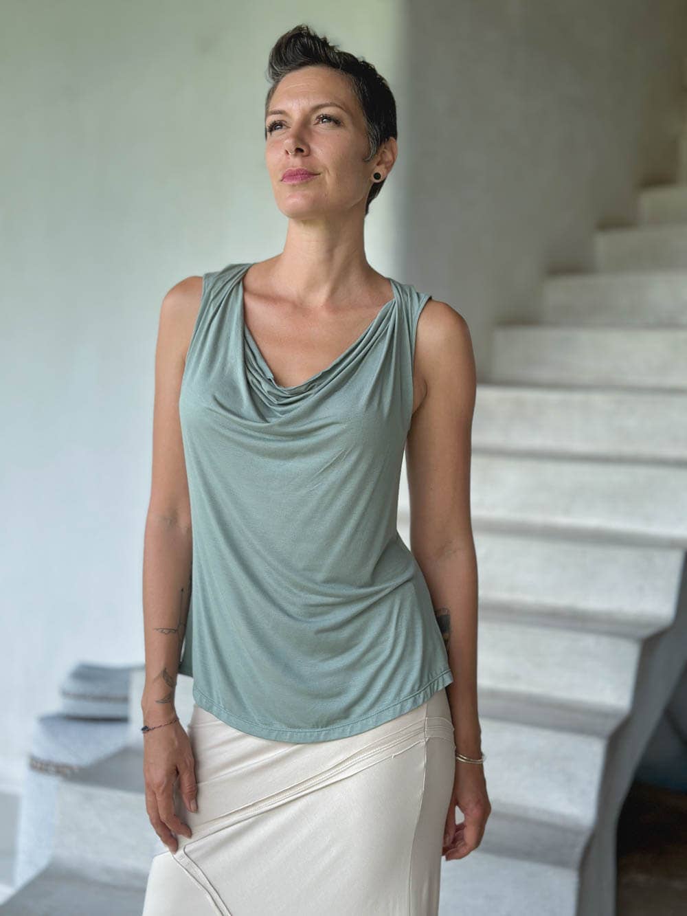 Carrie Top: M / Moss