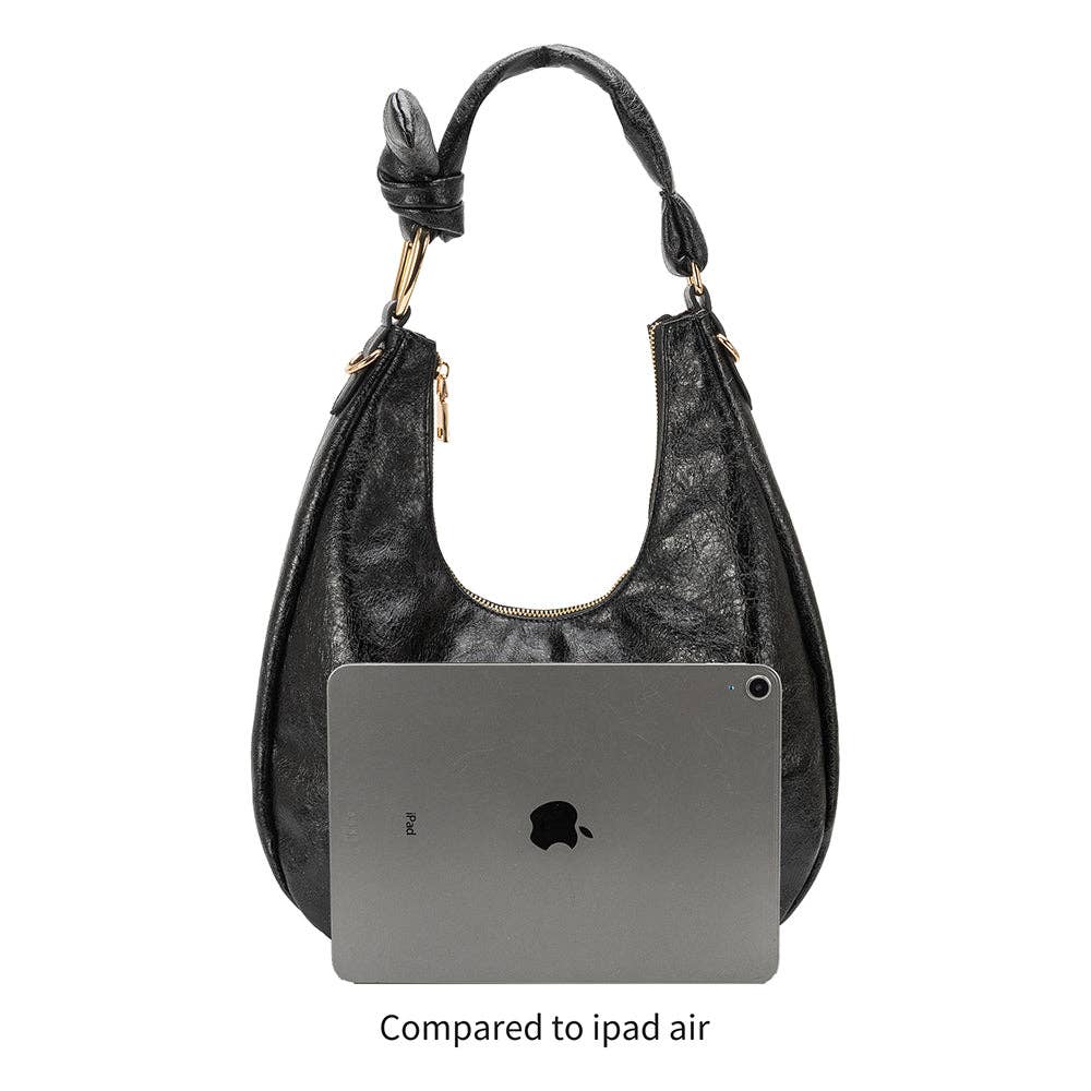 Lilie Green Recycled Vegan Shoulder Bag Pre-Order 9/30