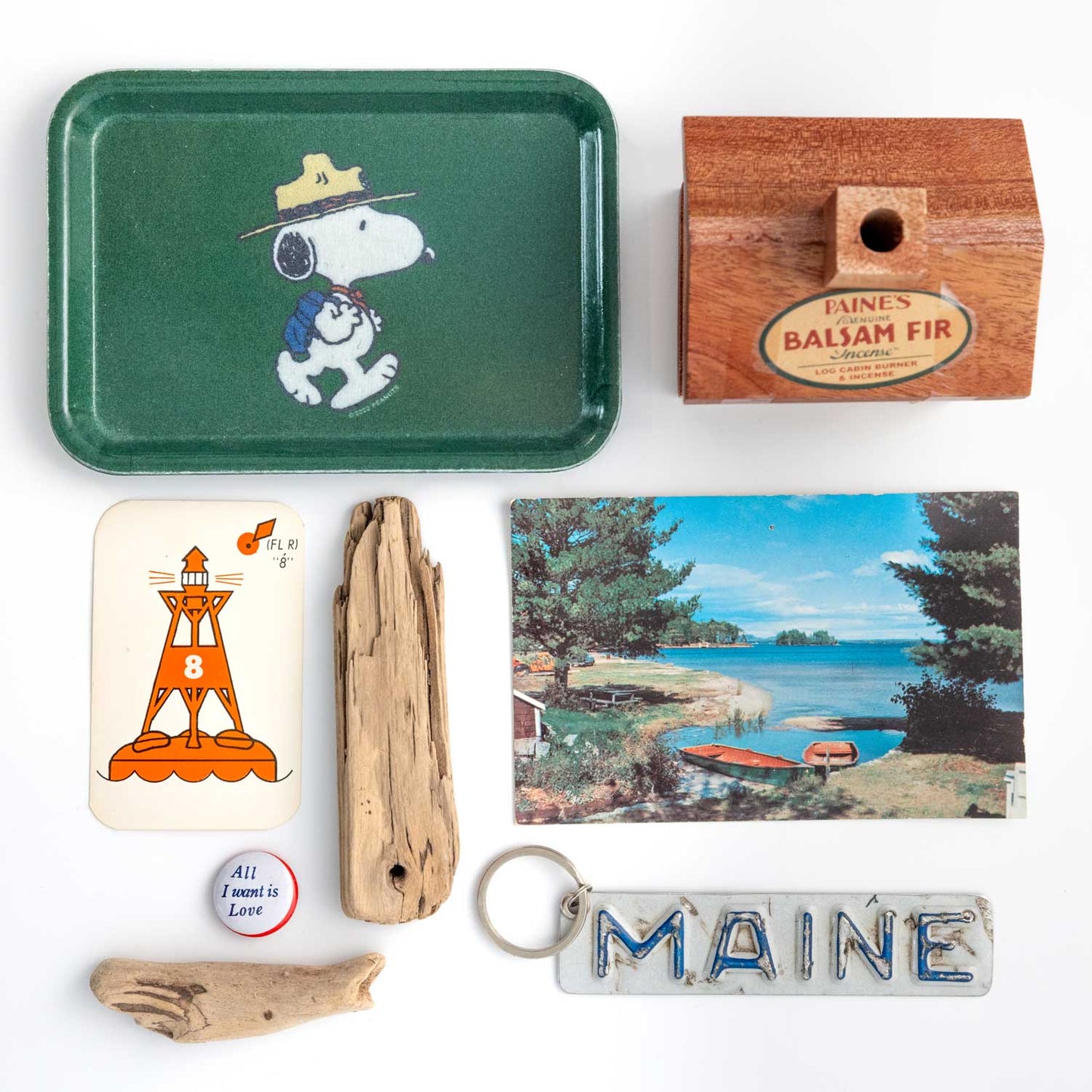 3P4 x Peanuts® - Snoopy Hike Vintage-Style Tray