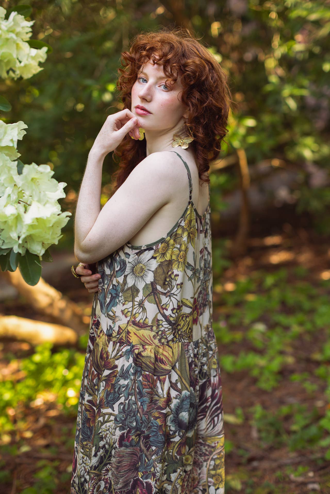 Love Grows Wild Bohéme Slip Dress With Bees: L/XL (fits approx. size 12-16)