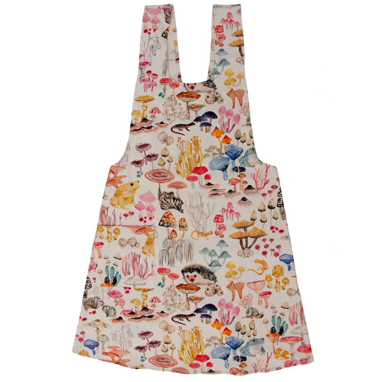 Pinafore Apron- Mushroom Magic
