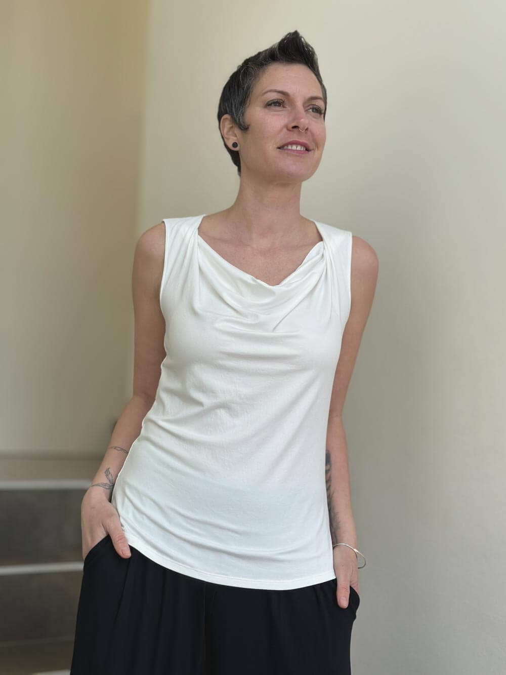 Carrie Top: L / Moss