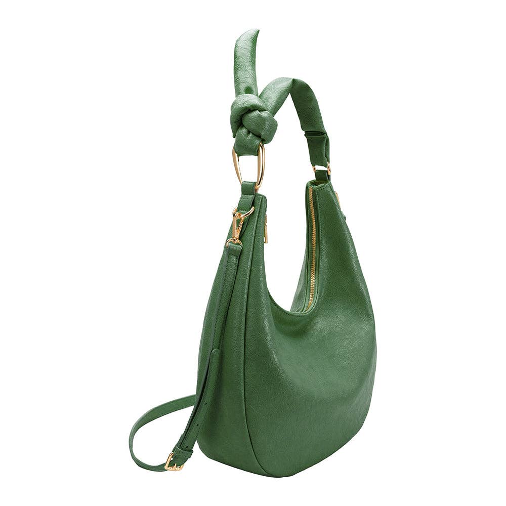 Lilie Green Recycled Vegan Shoulder Bag Pre-Order 9/30