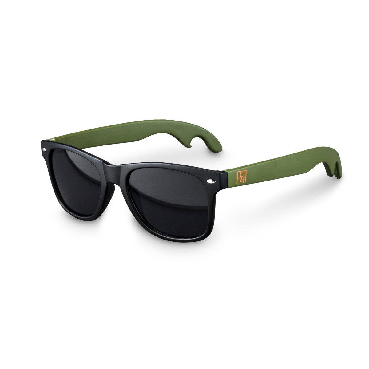 Bottle Opener Sunglasses - Green
