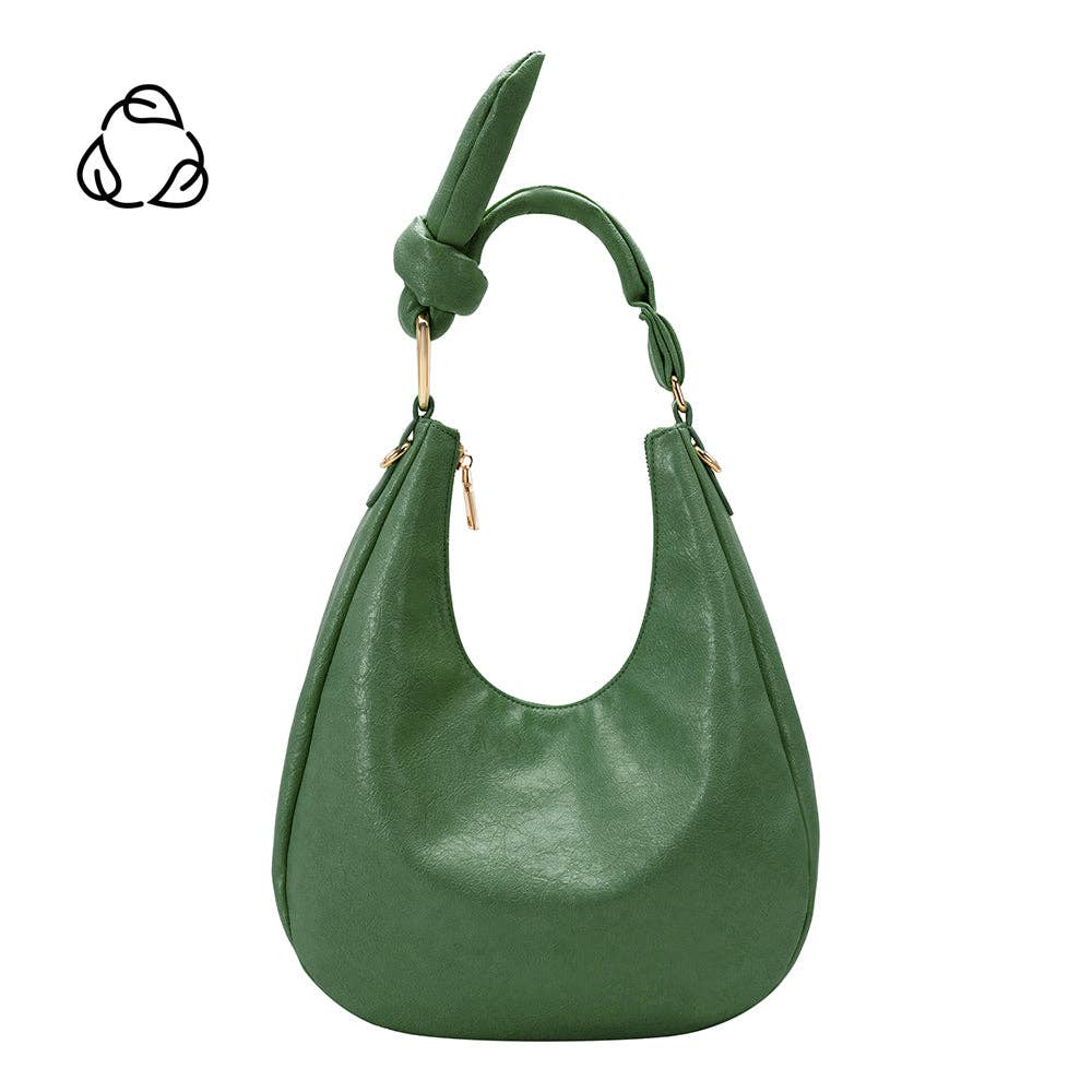 Lilie Green Recycled Vegan Shoulder Bag Pre-Order 9/30