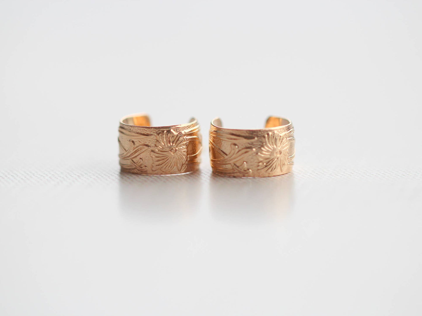Poppy Hoops: 14k Gold Fill