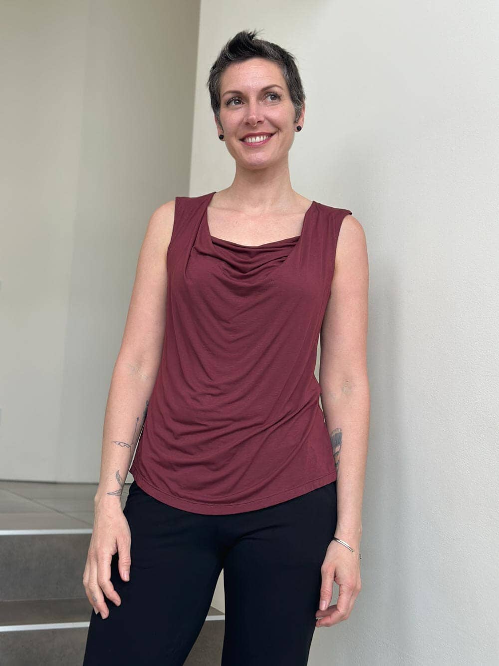 Carrie Top: L / Moss