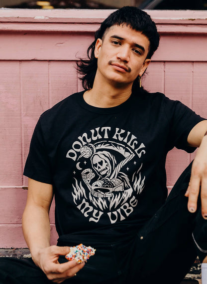 Donut Kill My Vibe T-Shirt: L