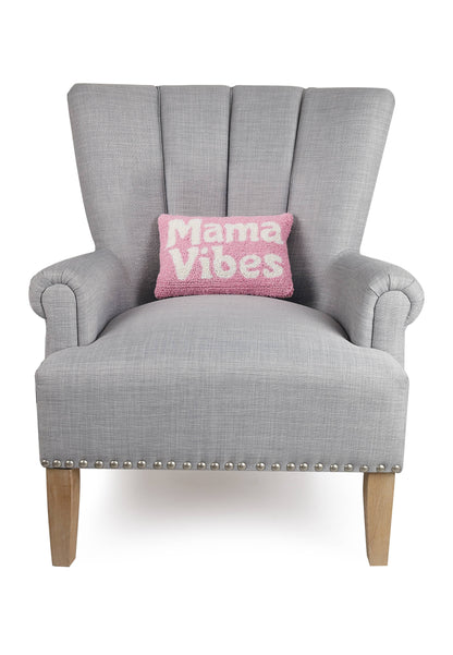 Mama Vibes Hook Pillow