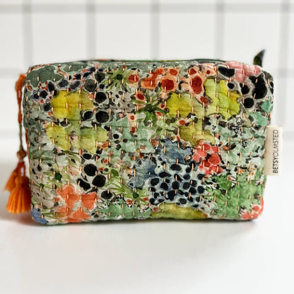 Quilted Dopp- Lichen Bark