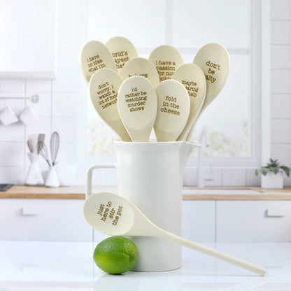 World's Okayest Chef Engraved Spoons