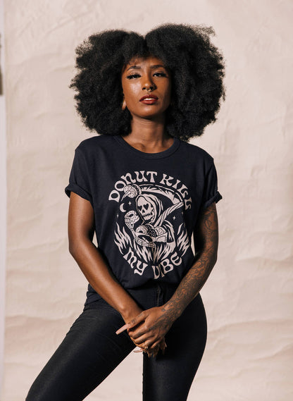 Donut Kill My Vibe T-Shirt: L