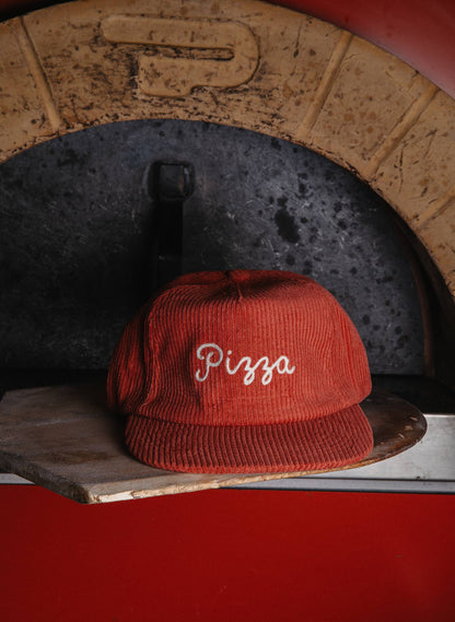 Pizza Chainstitch Hat, Corduroy Hat
