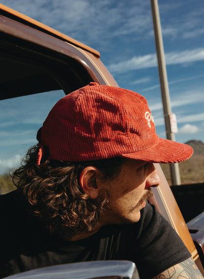 Pizza Chainstitch Hat, Corduroy Hat